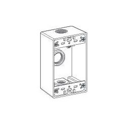 ORBIT 1B75-3 1GANG W/3 3/4-IN HUBS WEATHERPROOF BOX | Codale Electric ...